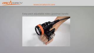 OrcaTorch D620 scuba diving canister light - Best Design Award 2016