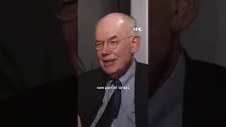 John Mearsheimer challenges journalist who justifies the displacement of Palestinians