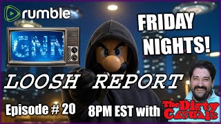 GNN Loosh Report 20 - Luigi Caught! Drone \u0026 UFO Hysteria! Minister Failed Espteining w/underwear?!