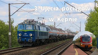 3 Ujęcia pociągów w Kępnie