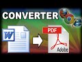 Converter arquivo Word (doc) para PDF sem programa