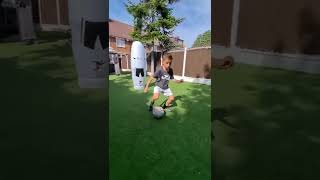 kids training skills football