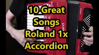 ~Roland 1x Accordion 10 Great Songs, Dale Mathis Accordion