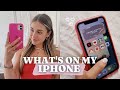 what's on my iphone | simple organization & fave widgets !!