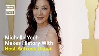 Michelle Yeoh Becomes First Asian Woman to Win Best Actress Oscar