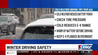 Cold weather driving tips from AAA