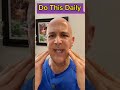 massage this chewing muscle daily dr. mandell