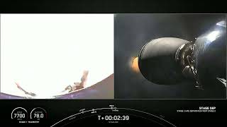 SpaceX发射猎鹰9号运载火箭把第62批52颗星链卫星成功送入预定轨道