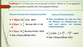 Αναγωγή στη κλασματική μονάδα