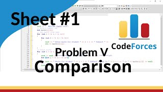 ICPC Assiut Sheet | Sheet 1 | problem V | Comparison | Mazen Labs