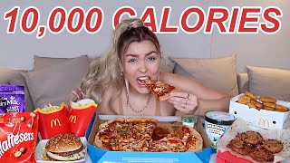 10,000 CALORIE CHALLENGE | GIRL VS: FOOD: EPIC CHEAT DAY