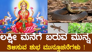 Nandi Tv Karnataka | ಲಕ್ಷೀ ಮನೆಗೆ ಬರುವ ಮುನ್ನ ತಿಳಿಸುವ ಮುನ್ಸೂಚನೆಗಳು !