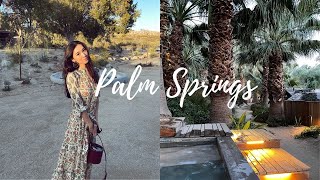 Palm Springs｜棕榈泉两日游vlog🌴｜Two Bunch Palms温泉酒店