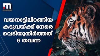 കുപ്പാടിത്തറയിലിറങ്ങിയ കടുവയ്ക്ക് നേരെ വെടിയുതിർത്തത് 6 തവണ  | Mathrubhumi News