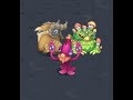 My Singing Monsters - Sporerow + Cranchee + Bleatnik Trio (Mythical island)