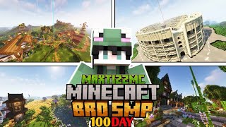 TÓM TẮT 100 DAY SINH TỒN  MINECRAFT 1.21 TRONG SERVER BROSMP KHÓ KHĂN | 100 DAYS MINECRAFT 1.21