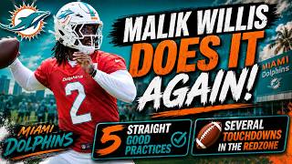 🚨🚨 Malik Willis Does it AGAIN! 5 Straight GOOD Practices! 🚨🚨