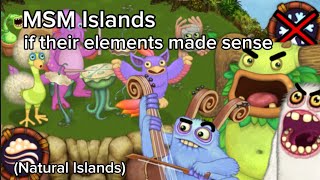 My Singing Monsters - Islands If Their Elements Made Sense (Natural Islands)