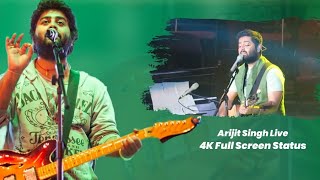 Arijit Singh Best Live Whatsapp status❣️4K Live Fullscreen Status|Old Song Live Status😍 #Shorts