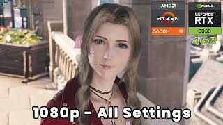 Final Fantasy VII Rebirth - RTX 3050 Laptop (4GB) | 1080p - All Presets Settings