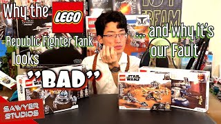 LEGO Star Wars is ALL about the Minifigs | why the Republic Fighter Tank looks “bad”