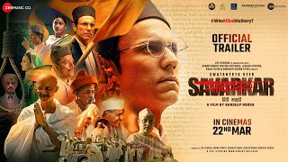 Swatantrya Veer Savarkar - Official Trailer | 22nd March | Randeep Hooda, Ankita Lokhande, Amit Sial