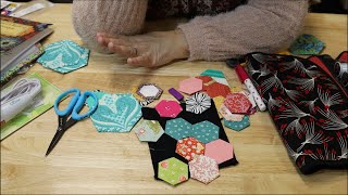 How to English Paper Piece with your Mystery Five 0 Scraps #2