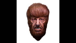 ラバーマスクレビュー その５０トリックオアトリートスタジオ 狼男 マスク Trick or Treat Studios UNIVERSAL MONSTERS THE WOLF MAN MASK