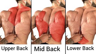Top 4 Upper Middle & Lower Back Exercises to Grow Bigger Back - gym workout