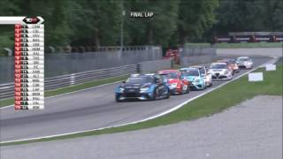 TCR International Series 2017. Race 2 Autodromo Nazionale Monza. Amazing Battle for Win