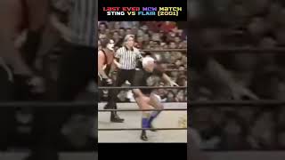 "Last Ever WCW Match, Sting Vs Ric Flair 2001" @WrestlingRecapped #wcw #sting #ricflair #nitro