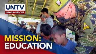 50 sundalo, magsisilbing teacher sa mga batang hindi nakapag-aral dahil sa giyera sa Sulu