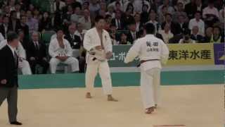 増渕樹 VS 飯田健伍　一回戦 2012 全日本柔道選手権大会