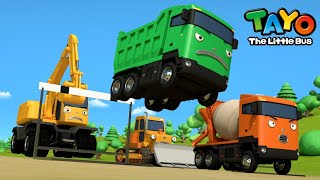 [New Song] Strong Heavy Vehicle Race l Who's the winner? | Tayo the little bus