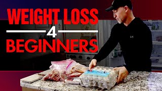 How To Meal Prep For Weight Loss For Beginners (LOSE THE WEIGHT!)