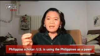 Philippine scholar: U.S. is using the Philippines as a pawn