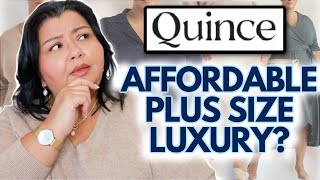 Trying Quince Plus Size For The First Time | Is It Truly Affordable Luxury?