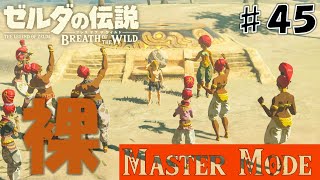 【ゼルダの伝説BotW】素っ裸でハイラル救う。♯45【マスターモード裸縛り】