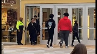 Racist mall security guards called out for turning away black patrons.