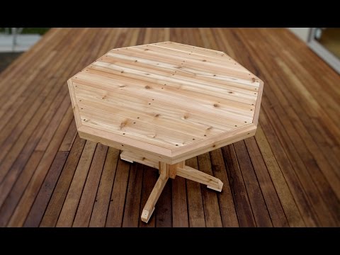 How To Make A Wooden Patio Table How To Make A Wooden Patio Table