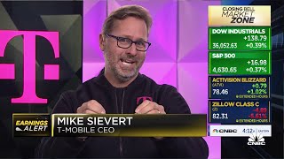 T-Mobile CEO Mike Sievert discusses earnings, supply chain issues