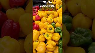 Capsico Famous Fresh Different Colours Malayalam Vegetable #capsicum #capsicumchicken #capsicumasmr