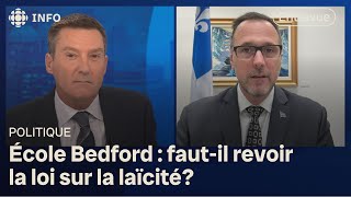 « Renforcer les contrôles et la laïcité » : entrevue avec le ministre Jean-François Roberge