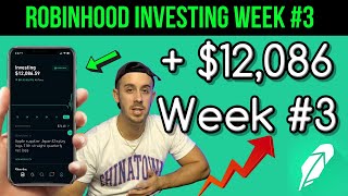 Dividend Stocks Investing with Robinhood Portfolio Revealed! Week #3