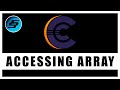 One Dimensional Array & Accessing Array Elements - C Programming