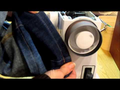 How to distress your new jean hem How to distress your new jean hem