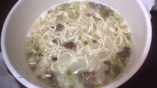 エースコック スーパーカップ1.5倍 濃コクとんこつラーメン！vol.4/4（実食！咀嚼音付き）