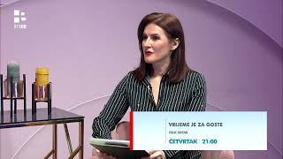 RTV HB | Najava: Vrijeme je za goste - Tibor Oreč