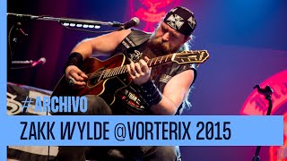 MACHINE GUN MAN - ZAKK WYLDE Live @vorterix - 2015