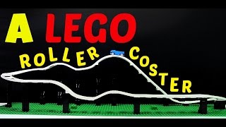 A LEGO ROLLER COASTER!!!!!!!!